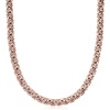image:imageRossSimons 18kt Rose Gold Over Sterling Byzantine NecklaceNo Gemstone