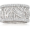 image:imageRossSimons 220 ct tw CZ Eternity Band in Sterling SilverCubic Zirconia