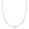 image:imageRossSimons 3545mm Cultured Pearl Necklace With 859mm Centerpiece and 18kt Gold Over SterlingNo Gemstone
