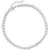 image:imageRossSimons 470 ct tw BezelSet CZ Tennis Anklet in Sterling Silver 9 inches
