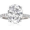 image:imageRossSimons 600 ct tw CZ Ring in Sterling SilverCubic Zirconia
