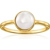 image:imageRossSimons 657mm Cultured Pearl Ring in 18kt Gold Over Sterling