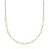 image:imageRossSimons 67mm Cultured Pearl Beaded Station Necklace in 14kt Yellow Gold180 Inches