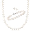 image:imageRossSimons 775mm Cultured Pearl Jewelry Set Necklace Bracelet and Stud Earrings in Sterling Silver200 Inches