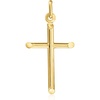 image:imageRossSimons Italian 14kt Yellow Gold Cross Pendant