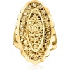 image:imageRossSimons Italian 18kt Yellow Gold Floral Openwork RingNo Gemstone
