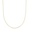 image:imageRossSimons Italian 1mm 18kt Gold Over Sterling Adjustable SnakeChain Necklace