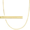 image:imageRossSimons Italian 2mm 18kt Gold Over Sterling Herringbone NecklaceNo Gemstone