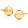 image:imageRossSimons Italian 5mm 10kt Yellow Gold Ball Stud Earrings