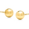 image:imageRossSimons Italian 6mm 10kt Yellow Gold Ball Stud Earrings