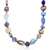 image:imageRossSimons Italian Multicolored Murano Glass Bead Necklace in 18kt Gold Over Sterling180 Inches