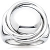 image:imageRossSimons Italian Sterling Silver Big Bead Knot RingNo Gemstone