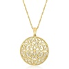 image:imageRossSimons MotherOfPearl Floral Pendant Necklace in 18kt Gold Over Sterling 18 inches
