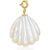 image:imageRossSimons MotherOfPearl Seashell Charm in 18kt Gold Over Sterling