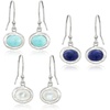 image:imageRossSimons MultiGemstone Jewelry Set 3 Pairs Of Drop Earrings in Sterling Silver