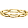 image:imageRossSimons Pure Collection 14kt Yellow Gold Paper Clip Link RingNo Gemstone