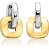image:imageRossSimons Silver and 14kt GoldPlated Hoop Drop Earrings