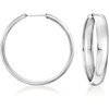 image:imageRossSimons Sterling Silver Endless Hoop Earrings