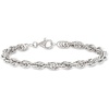 image:imageRossSimons Sterling Silver RopeChain Braceletno gemstone