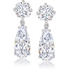 image:imageRossSimons Sterling SilverPlated Drop Earrings With 820 ct tw Czs
