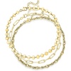 image:imageRossSimons Three Anklets Set9 Inches
