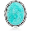 image:imageRossSimons Turquoise Ring in Sterling SilverCreated Turquoise