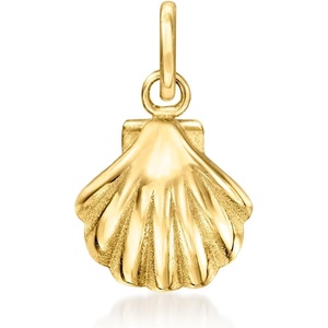 image:imagePure Collection by RossSimons Italian 14kt Yellow Gold Seashell Charm