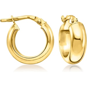 image:imagePure Collection by RossSimons Italian 18kt Gold Over Sterling Huggie Hoop Earrings
