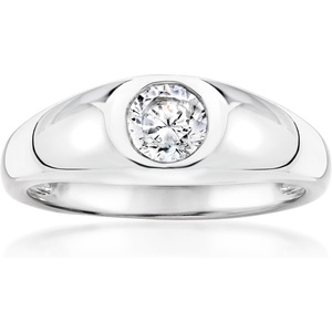 image:imageRossSimons 040 Carat CZ Ring in Sterling SilverCubic Zirconia