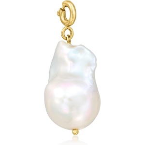 image:imageRossSimons 1213mm Cultured Baroque Pearl Charm in 18kt Gold Over Sterling
