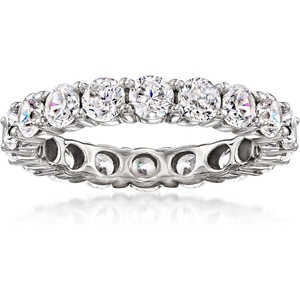 image:imageRossSimons 270 ct tw CZ Eternity Band in Sterling SilverCubic Zirconia