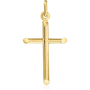 image:imageRossSimons Italian 14kt Yellow Gold Cross Pendant