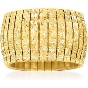 image:imageRossSimons Italian 18kt Yellow Gold Over Sterling Silver Cleopatra RingNo Gemstone