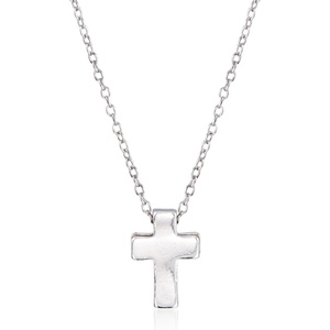 image:imageRossSimons Sterling Silver Cross Necklace 16 inches