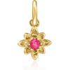 image:imagePure Collection by RossSimons MayEmerald  Birthstone Hawthorn Charm in 14kt Yellow Gold