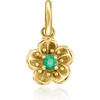 image:imagePure Collection by RossSimons MayEmerald  Birthstone Hawthorn Charm in 14kt Yellow Gold