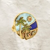 image:imageRossSimons 015 ct tw MultiGemstone Beach Ring in 18kt Gold Over SterlingDiopside