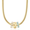 image:imageRossSimons 020 ct tw Scattered LabGrown Diamond Bead Charm in 18kt Gold Over Sterling