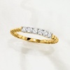 image:imageRossSimons 025 ct tw Diamond Beaded Ring in 18kt Gold Over SterlingDiamond