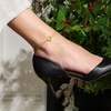 image:imageRossSimons 14kt Yellow Gold 2Strand Heart Anklet 10 inches