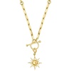 image:imageRossSimons 18kt Gold Over Sterling Sun Charm