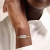 image:imageRossSimons Charles Garnier 950 Carat Sky Blue Topaz Bracelet With Czs in 18kt Gold Over Sterling 675 inches