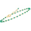 image:imageRossSimons Green Chalcedony Anklet in 18kt Gold Over Sterling 9 inches