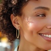 image:imageRossSimons Italian 18kt Gold Over Sterling Beaded Hoop Earrings