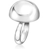 image:imageRossSimons Italian Sterling Silver Dome Bead RingNo Gemstone