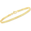 image:imageRossSimons Italian Sterling Silver and 18kt Gold Over Sterling Jewelry Set 5 Chain BraceletsWhite