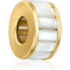 image:imageRossSimons JulyRuby  Baguette Birthstone Bead Charm in 18kt Gold Over Sterling