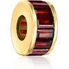 image:imageRossSimons JulyRuby  Baguette Birthstone Bead Charm in 18kt Gold Over Sterling