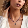 image:imageRossSimons Lapis and 60 Carat Swiss Blue Topaz Charm in 18kt Gold Over Sterling