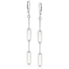 image:imageCharles Garnier Sterling Silver Paper Clip Link Drop Earrings